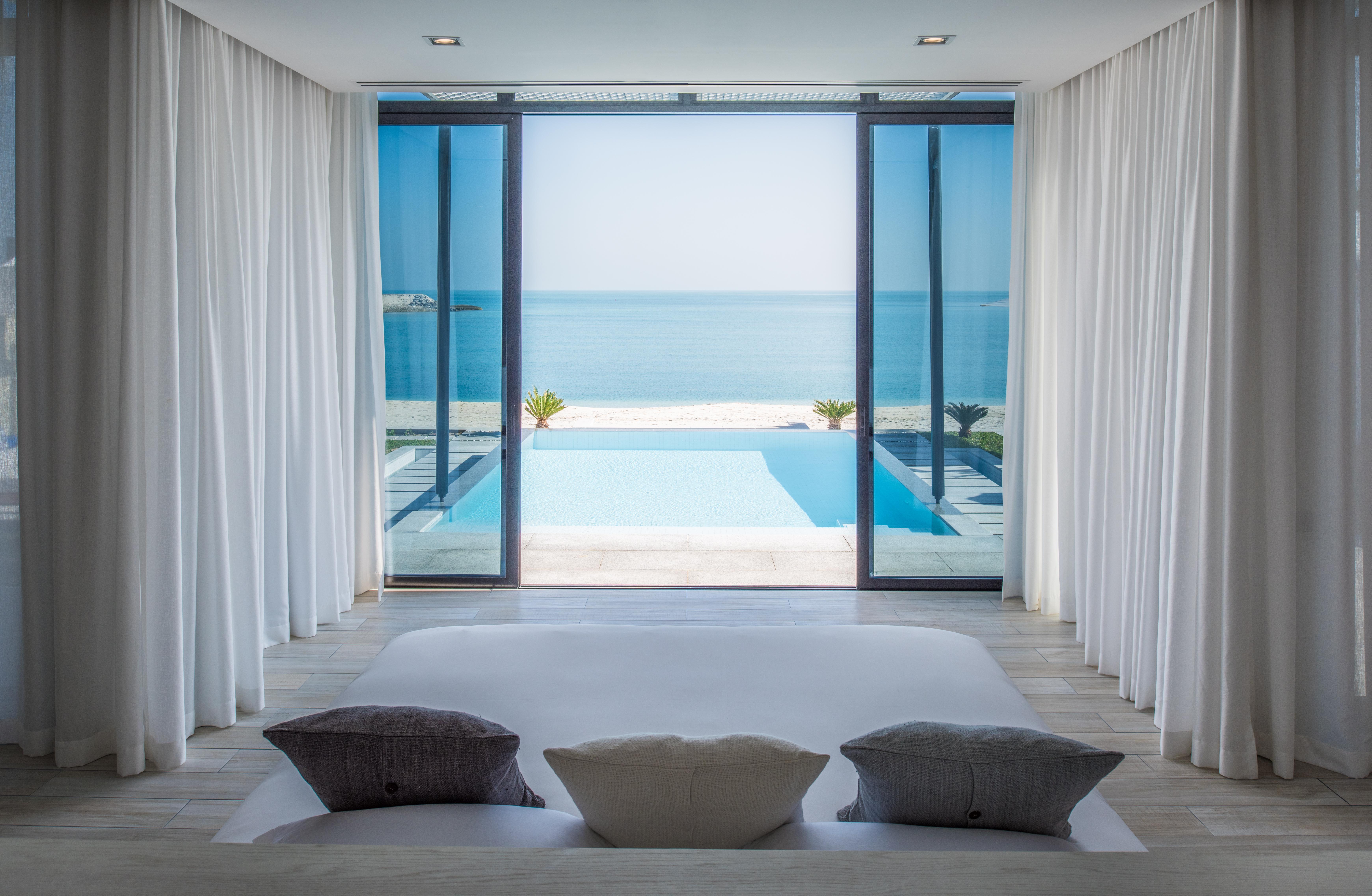 ヌライ アイランド リゾート アブダビ エクステリア 写真 Interior of a villa at Jumeirah at Etihad Island