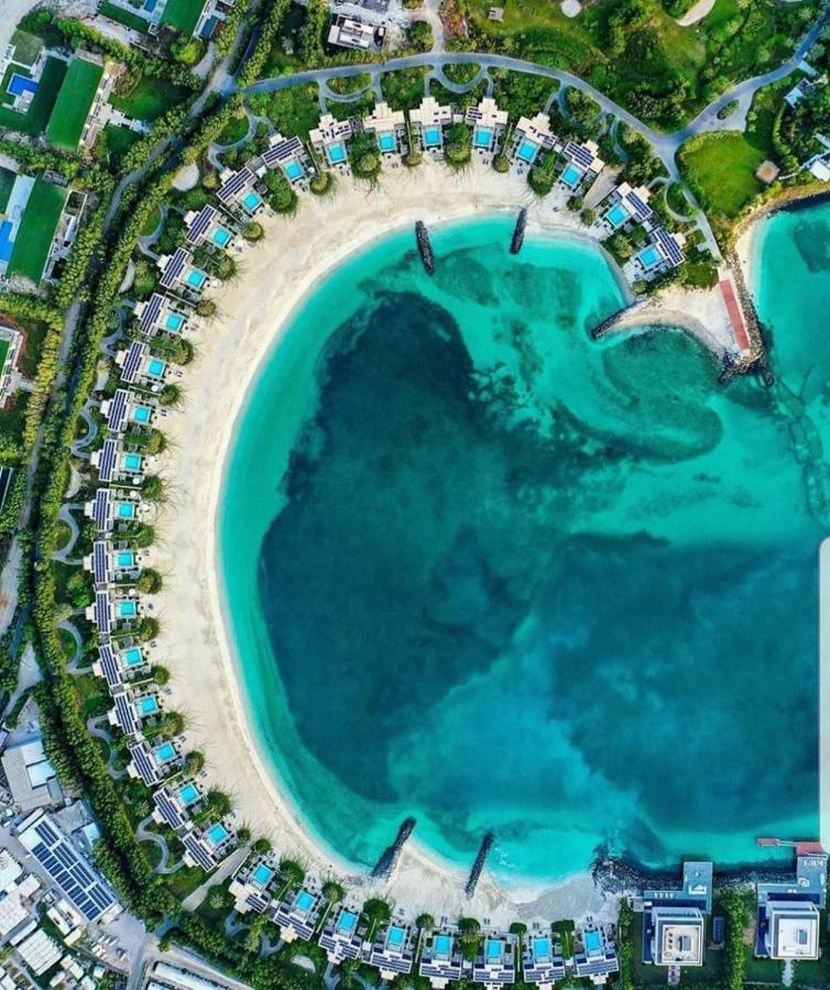 ヌライ アイランド リゾート アブダビ エクステリア 写真 Aerial view of the resort